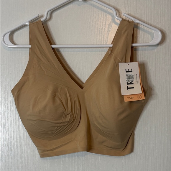 True and Co True Body V Neck Bra Nude XL - Picture 1 of 5